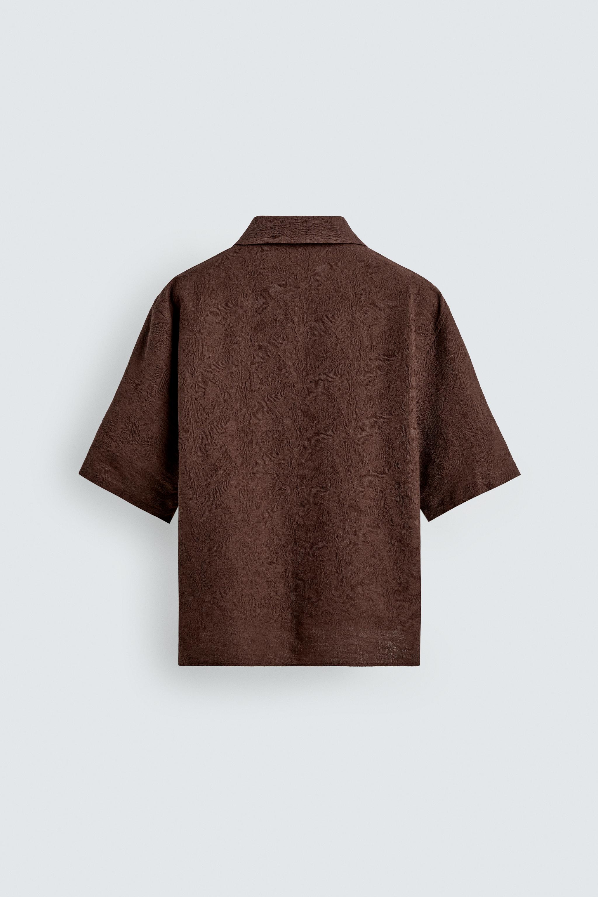 CHEMISE RELAXED FIT JACQUARD